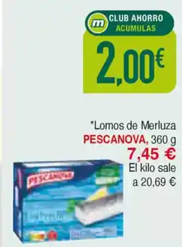 Masymas PESCANOVA Lomos de Merluza oferta