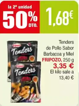 Masymas FRIPOZO Tenders de Pollo Sabor Barbacoa y Miel oferta