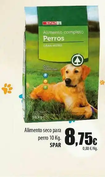 Alimento Seco Para Perro Spar 10kg