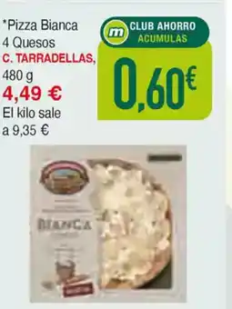 Masymas TARRADELLAS Pizza Bianca 4 Quesos C. oferta