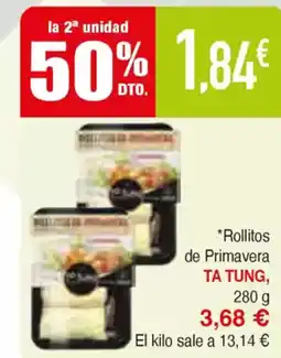 Masymas TA TUNG Rollitos de Primavera oferta