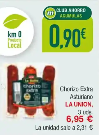 Masymas LA UNION Chorizo Extra Asturiano oferta