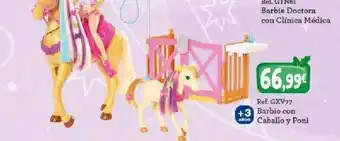 Todojuguete Barbie Con Caballo Y Poni oferta
