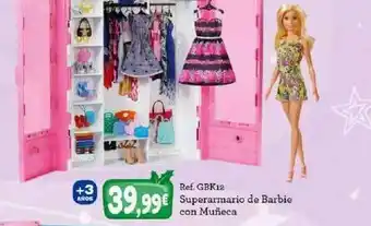 Todojuguete Superarmario De Barbie Con Muñeca oferta