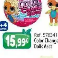Todojuguete Color Change Dolls Asst oferta