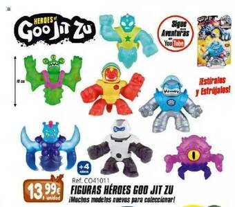 Figuras Héroes Goo Jit Zu