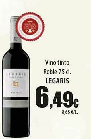 SPAR Lanzarote Vino Tinto Roble Legaris oferta