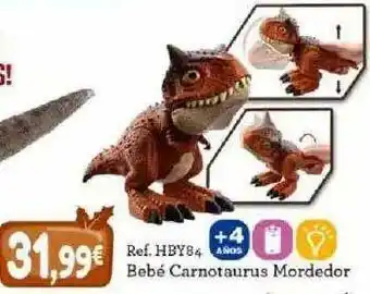 Todojuguete Bebé Carnotaurus Mordedor oferta