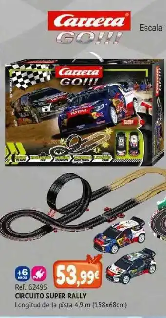 Todojuguete Circuito Super Rally Carrera Go!!! oferta