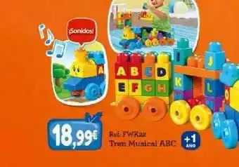 Todojuguete Tren Musical Abc oferta