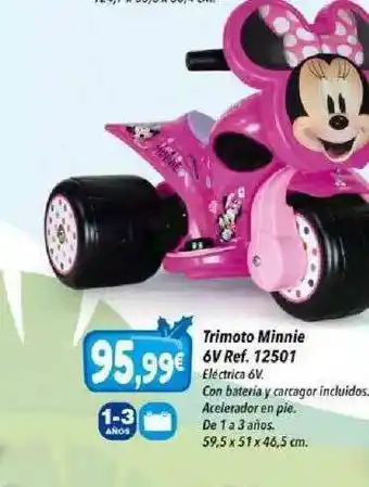 Todojuguete Trimoto Minnie 6v oferta