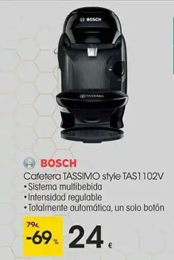 Eroski Cafetera Tassimo Style Tas1102v Bosch oferta
