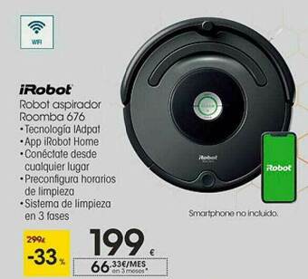 Eroski Irobot Robot Aspirador Roomba 676 oferta