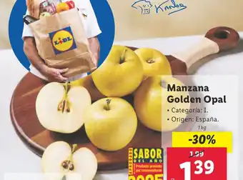 Lidl Manzana Golden Opal oferta