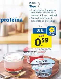 Lidl MILBONA Skyr oferta