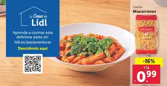 Lidl COMBINO Macarrones oferta