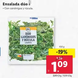 Lidl Ensalada dúo! oferta