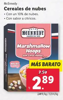 Lidl MCENNEDY Cereales de nubes oferta