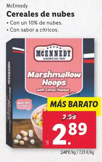 Lidl MCENNEDY Cereales de nubes oferta