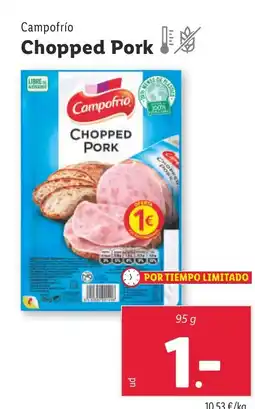 Lidl CAMPOFRIO Chopped Pork oferta