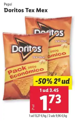 Lidl PEPSI Doritos Tex Mex oferta