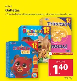 Lidl ARTIACH Galletas oferta