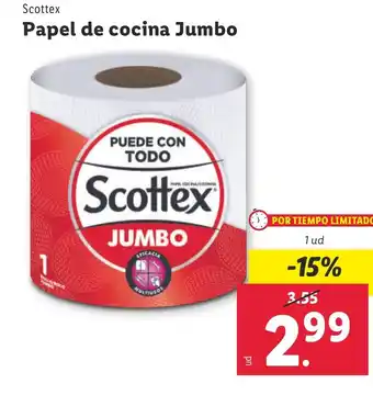 Lidl SCOTTEX Papel de cocina Jumbo oferta