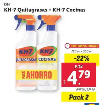 Lidl KH-7 Quitagrasas + KH-7 Cocinas oferta