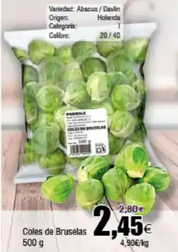 FROIZ Coles de Bruselas oferta