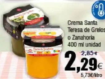 FROIZ Crema Santa Teresa de Grelos o Zanahoria oferta