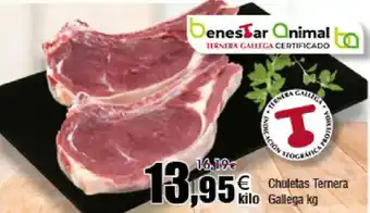 FROIZ Chuletas Ternera Gallega oferta