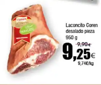 FROIZ COREN Laconcito desalado pieza oferta