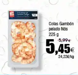 FROIZ NOS Colas Gambón pelado oferta