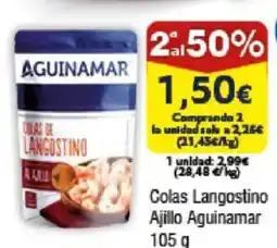 FROIZ AGUINAMAR Colas Langostino Ajillo oferta