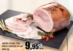 FROIZ Jamón cocido Froiz entero reducido en sal oferta