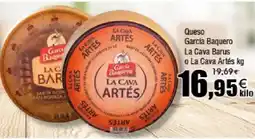 FROIZ Queso García Baquero La Cava Barus o La Cava Artés oferta