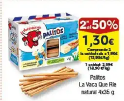 FROIZ LA VACA QUE RIE Palitos natural oferta