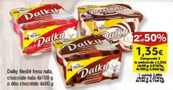 FROIZ NESTLE Dalky fresa nata, chocolate nata o dúo chocolate oferta