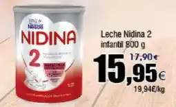 FROIZ NESTLE Leche Nidina 2 infantil oferta