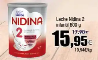 FROIZ NESTLE Leche Nidina 2 infantil oferta