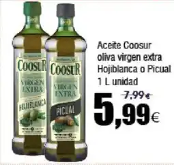 FROIZ COOSUR Aceite oliva virgen extra Hojiblanca o Picual oferta