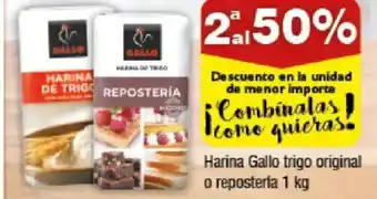 FROIZ GALLO Harina trigo original o repostería oferta