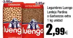 FROIZ LUENGO Legumbres Lenteja Pardina o Garbanzos extra oferta