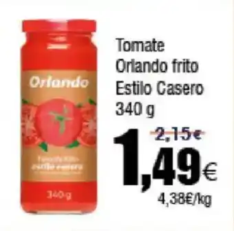 FROIZ ORLANDO Tomate frito Estilo Casero oferta