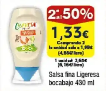 FROIZ LIGERESA Salsa fina bocabajo oferta