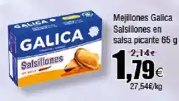 FROIZ GALICA Mejillones Salsillones en salsa picante oferta