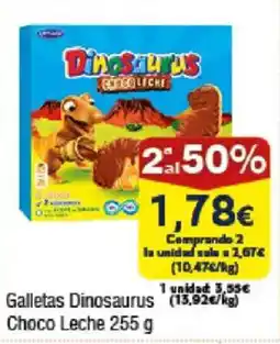 FROIZ Galletas Dinosaurus Choco Leche oferta