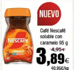 FROIZ NESCAFE Café soluble con caramelo oferta