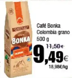 FROIZ BONKA Café Colombia grano oferta