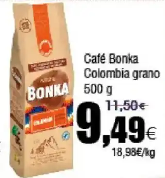 FROIZ BONKA Café Colombia grano oferta